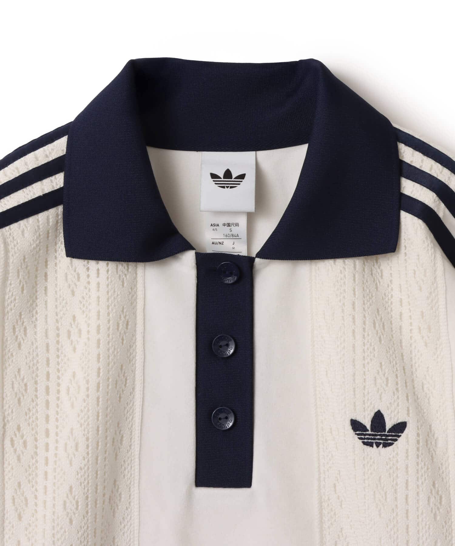adidas WINTERISED LONGSLEEVE SOCCER JERSEY オフホワイトの画像