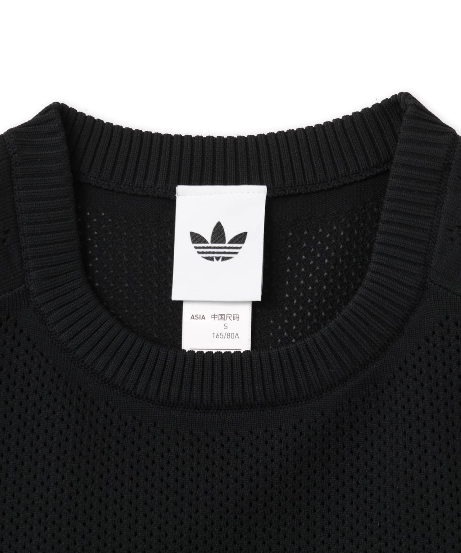adidas MESH CALI TEE ブラック/クラウドホワイトの画像