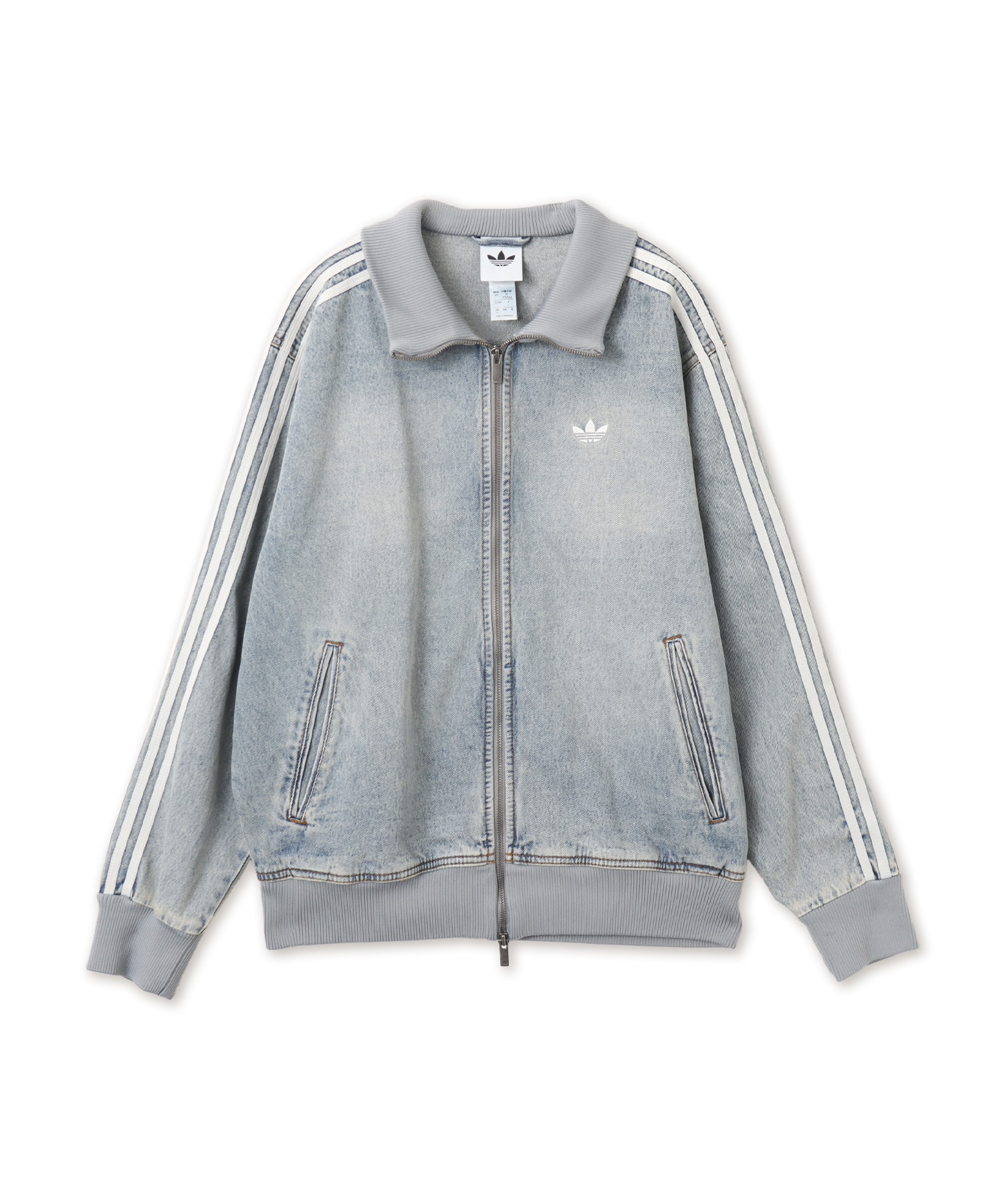 adidas DENIM FIREBIRD TRACK TOP ATMOS インディゴデニムの画像