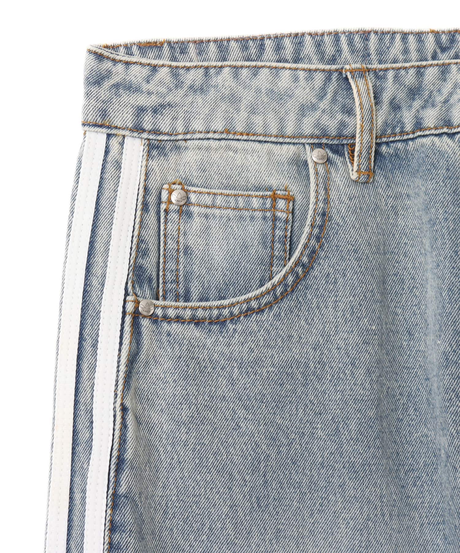 adidas DENIM FIREBIRD TRACK PANTS ATMOS インディゴデニムの画像