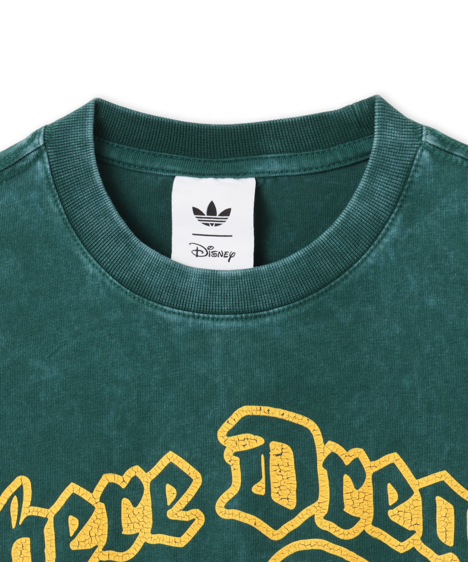adidas DISNEY T-SHIRT カレッジグリーンの画像