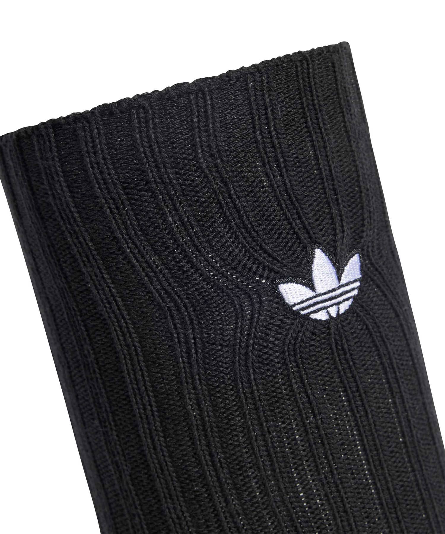 adidas RIB SOCKS 1P ホワイトの画像