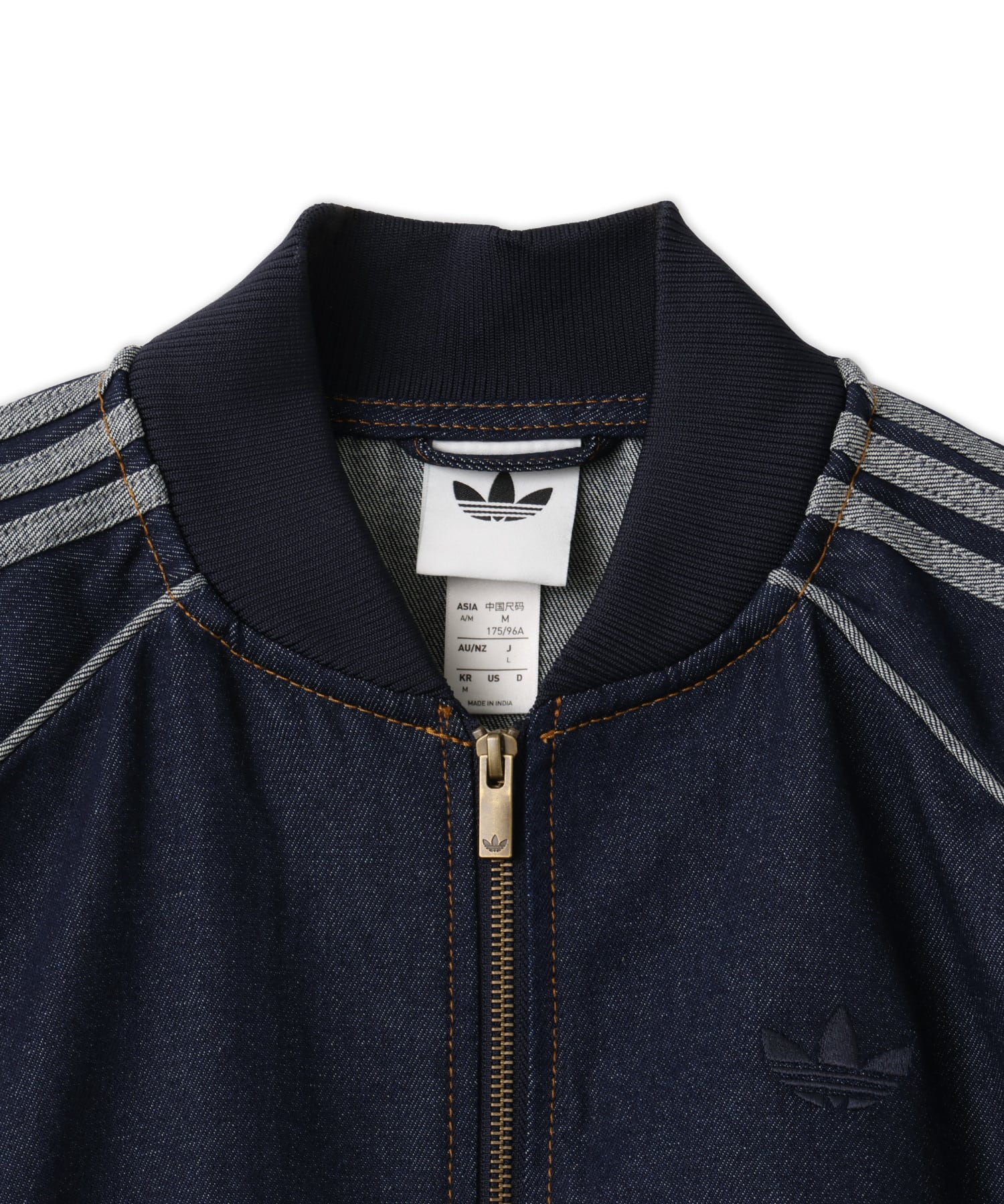adidas SST ADICOLOR RAW DENIM TRACKTOP インディゴデニムの画像