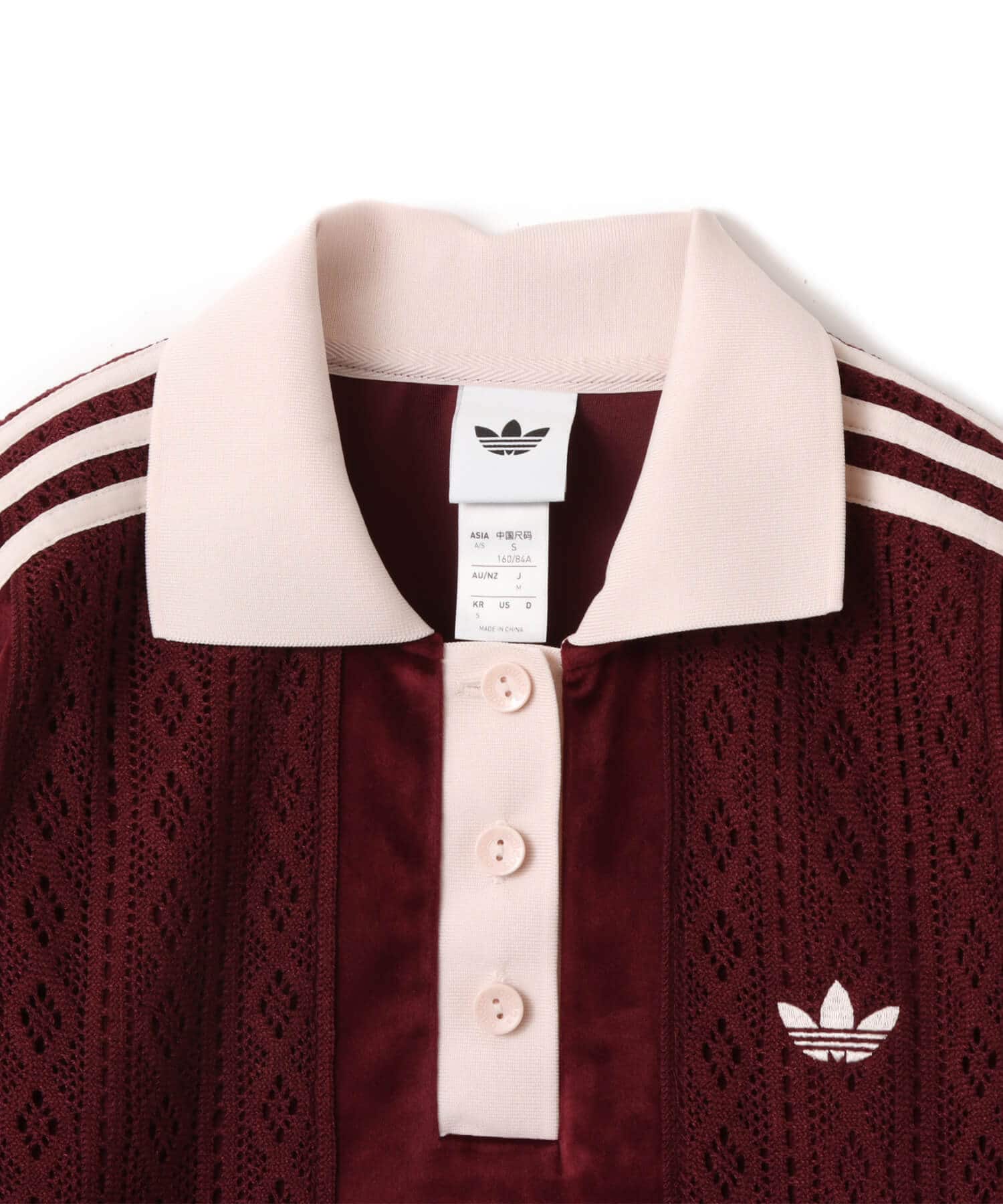 adidas WINTERISED LONGSLEEVE SOCCER JERSEY マルーンの画像