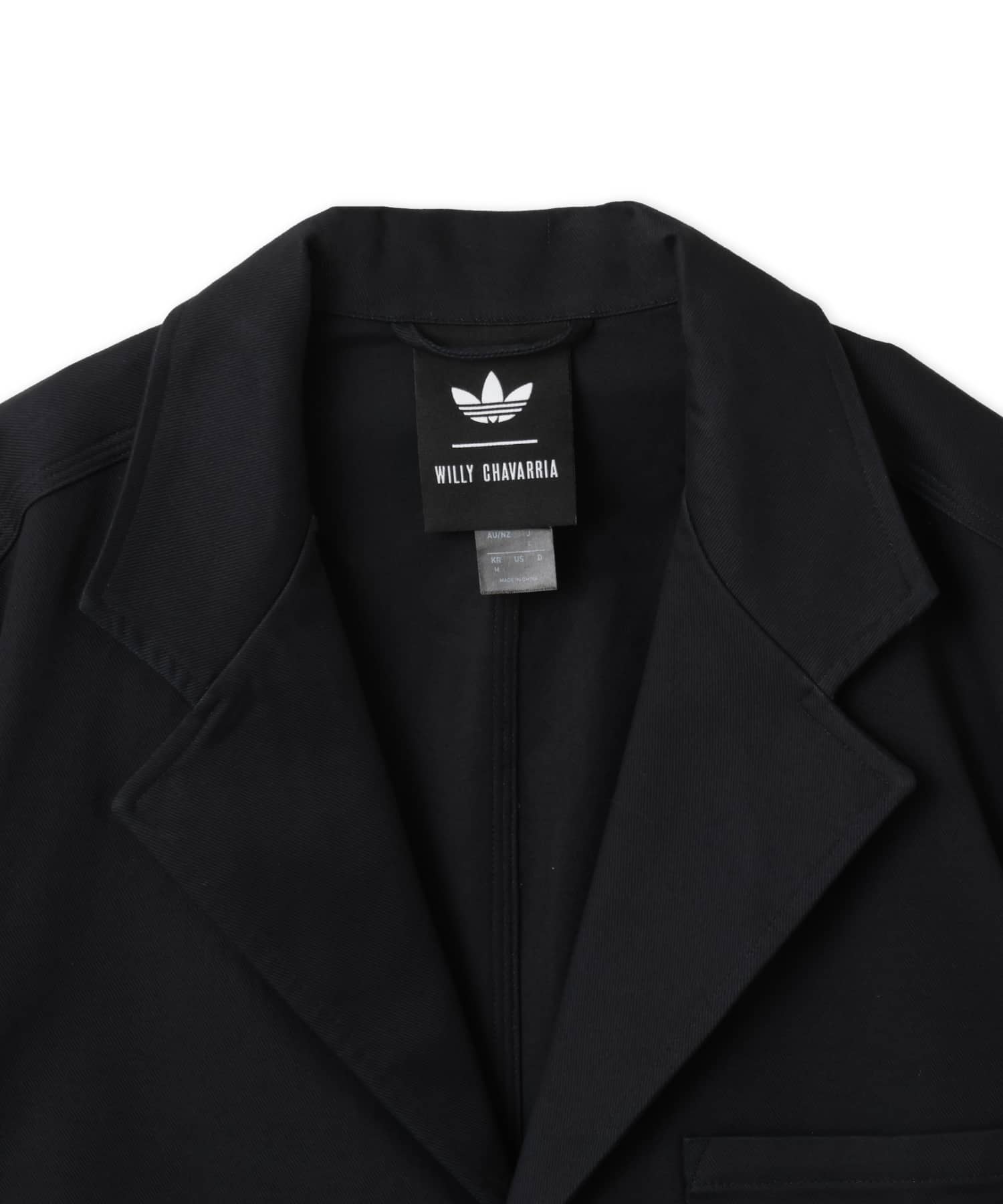 adidas CHAVARRIA PLAYERS TWILL BLAZER JACKET ブラックの画像