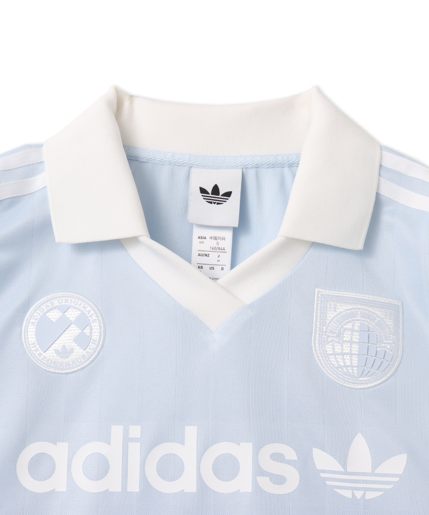 adidas SOCCER LS クリスタルスカイの画像