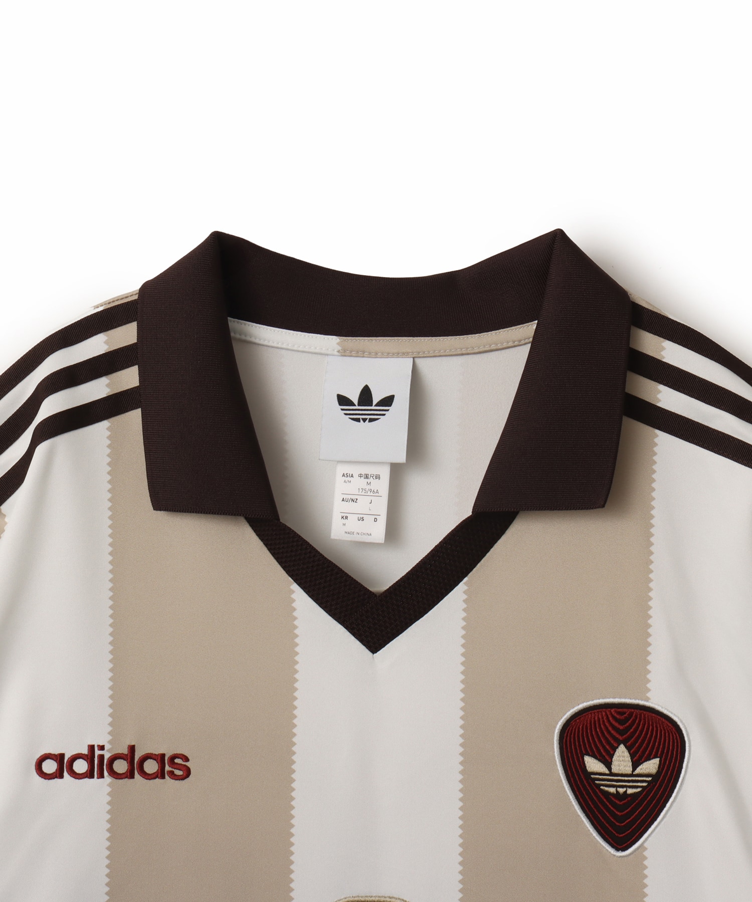 adidas BRITCORE JERSEY オフホワイト/ストーンカーキの画像