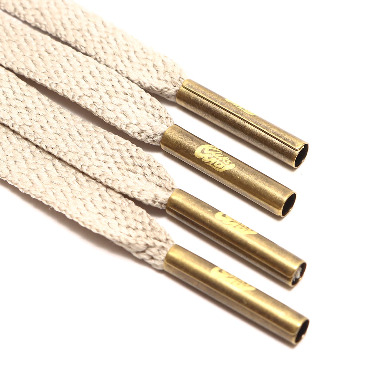 KicksWrap Vintage Shoelaces Greige 160cm GREIGE 23SP-I KicksWrap Vintage Shoelaces Greige 160cm GREIGE 23SP-I