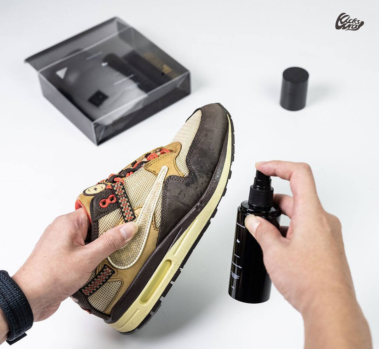 KicksWrap Premium Shoe Care Kit BLACK の画像