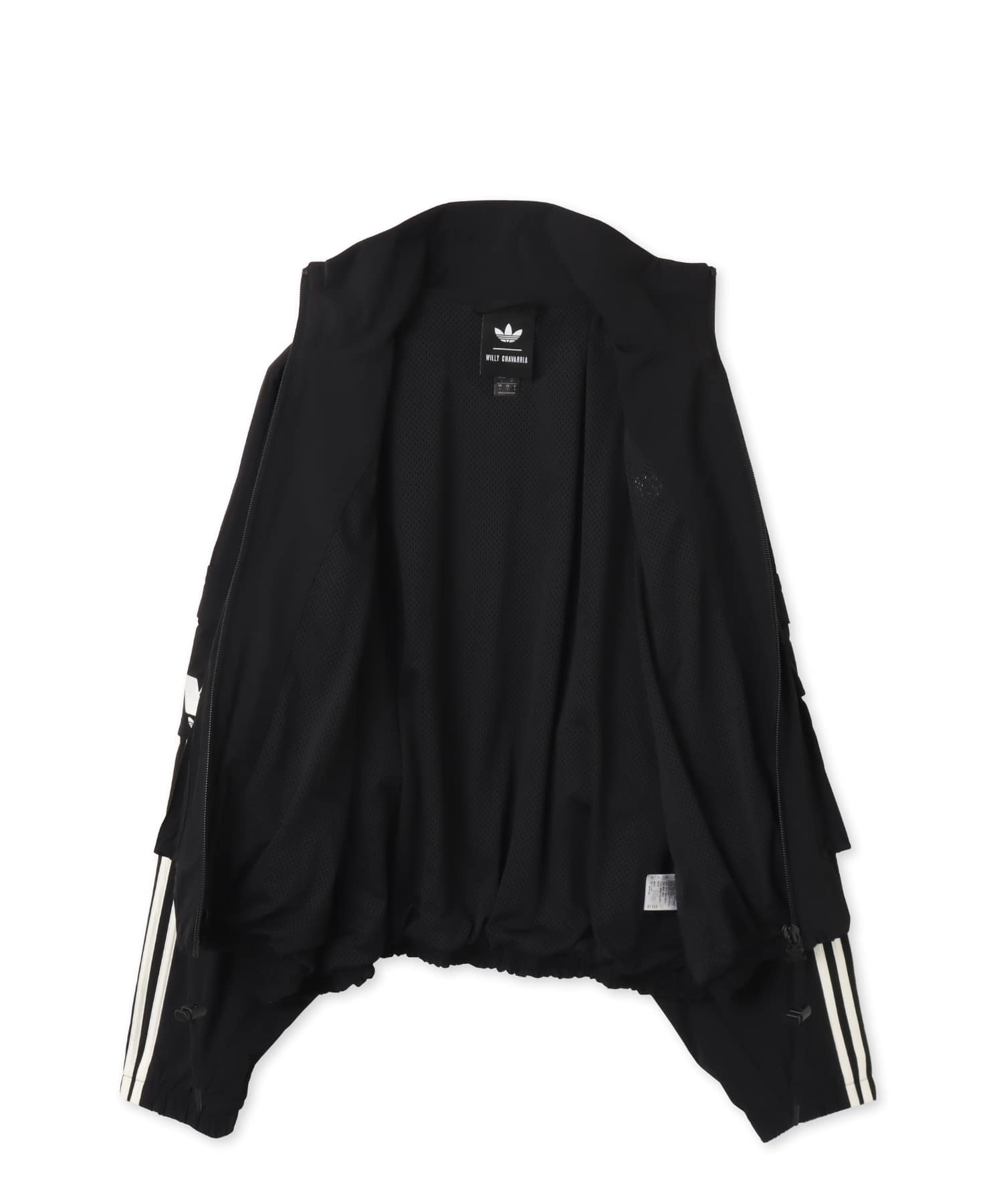 adidas CHAVARRIA CARGO TRACK TOPブラックの画像