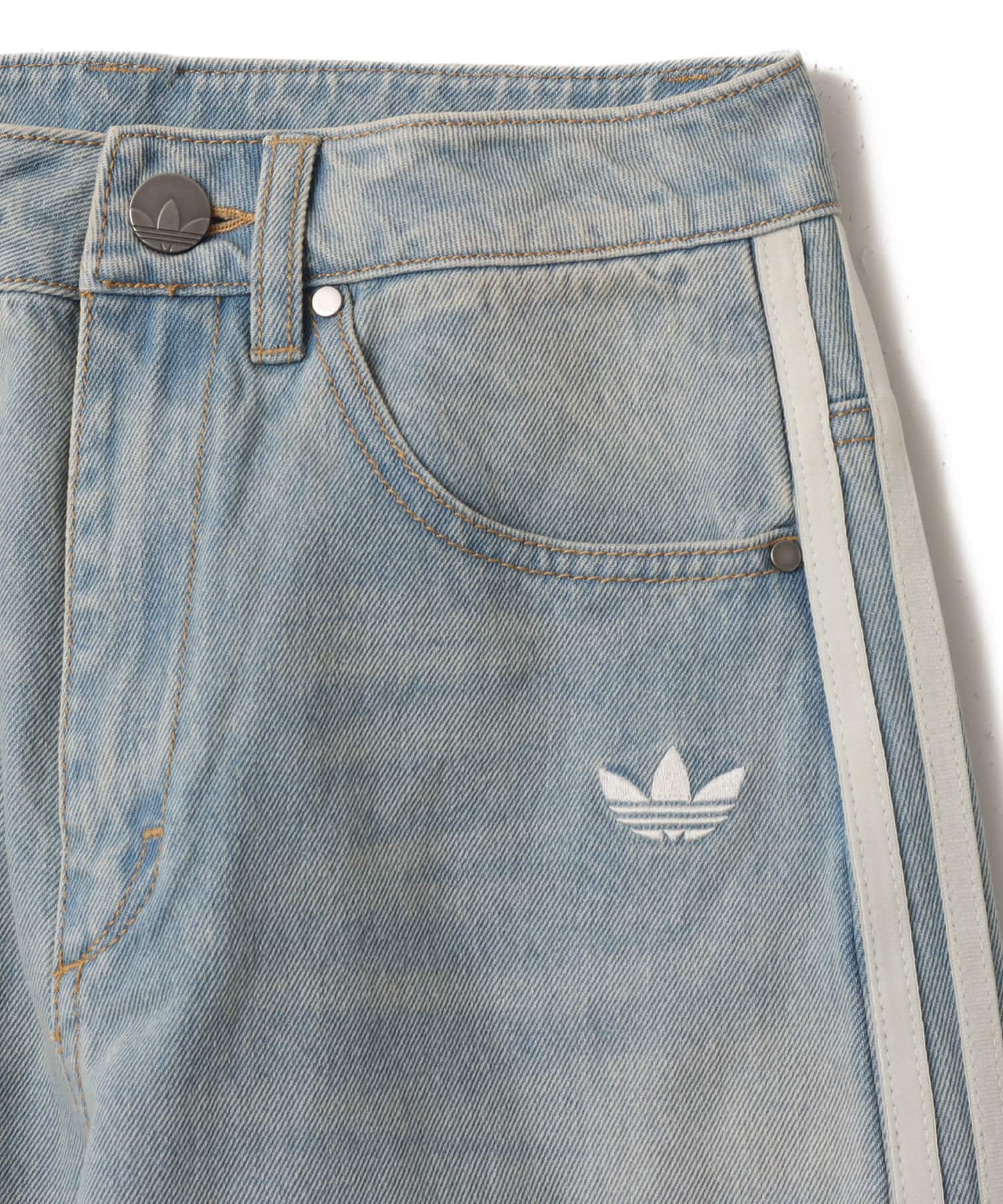 adidas VINTAGE DAD JEANS ライトデニムの画像