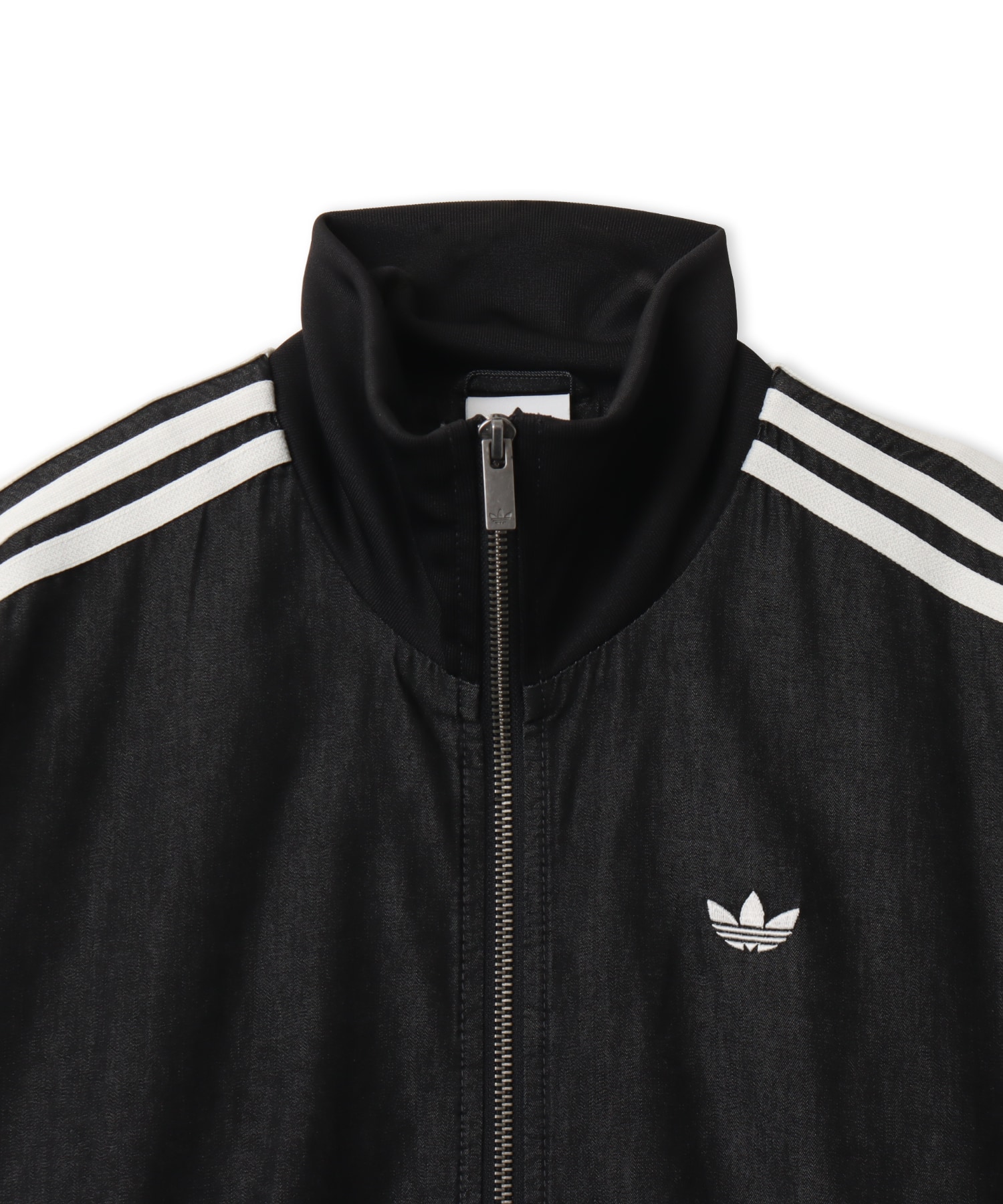adidas DENIM FIREBIRD TRACK TOP ミディアムブラックデニムの画像