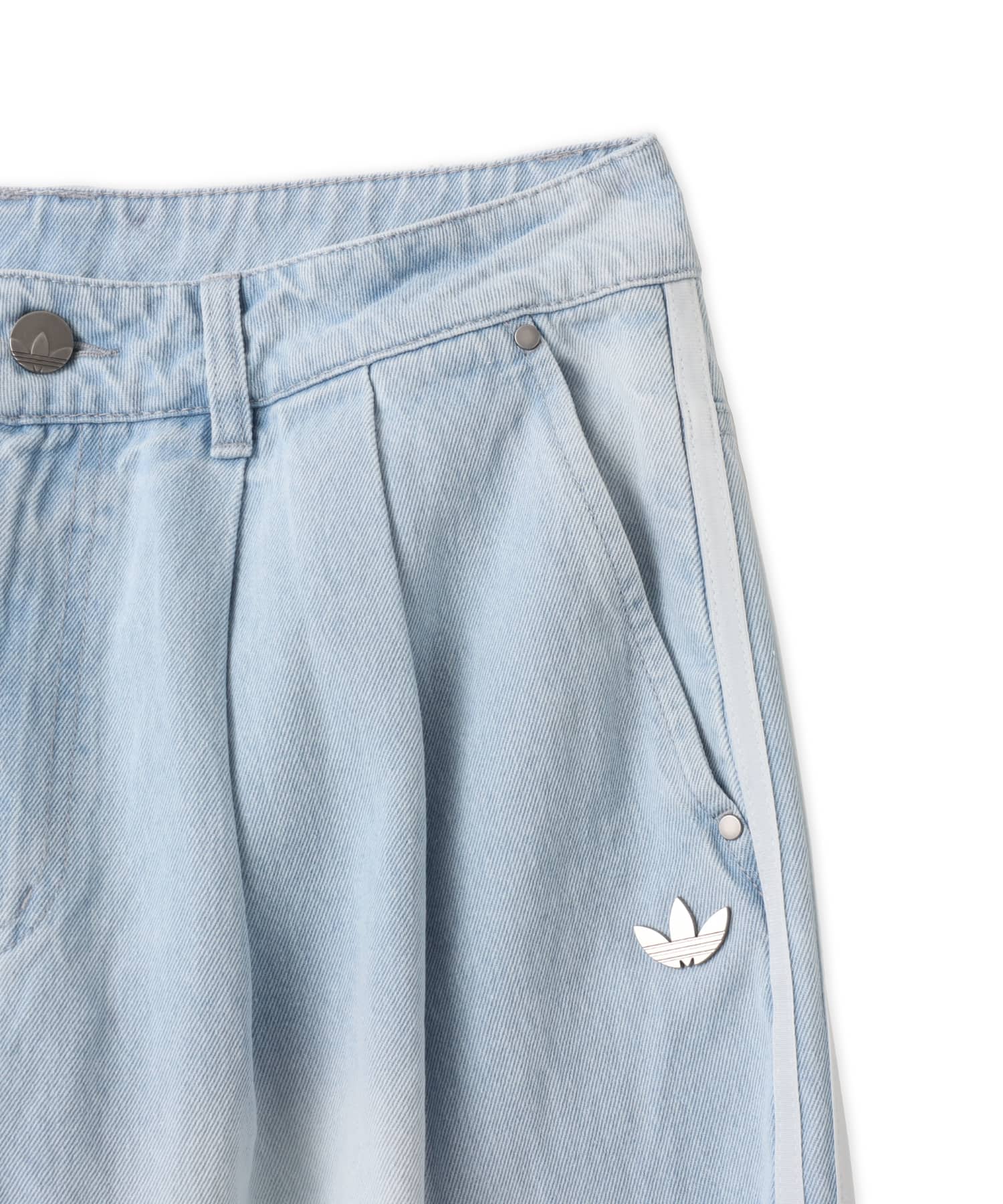 adidas ADILENIUM 5.0  DENIM JEANS ライトブルーの画像