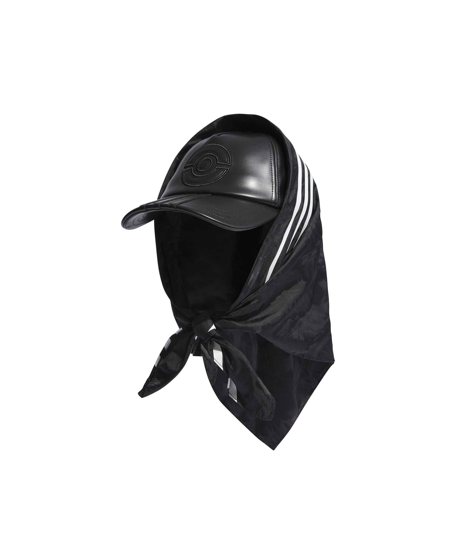 adidas POKEMON PLEATHER CAP ブラックの画像