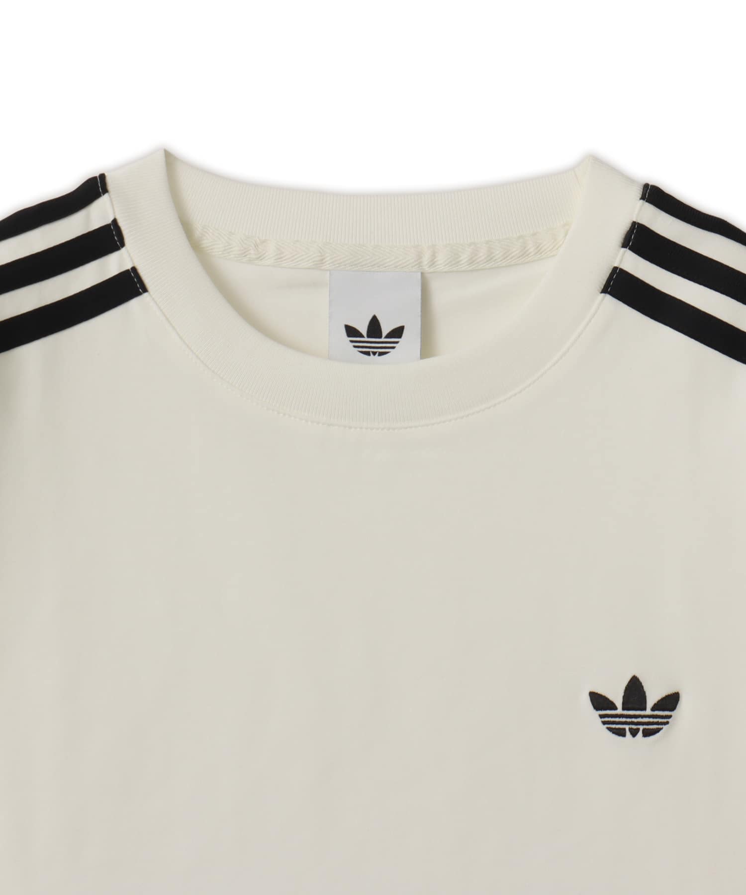 adidas ADILENIUM 5.0  SLIM SS TEE オフホワイトの画像