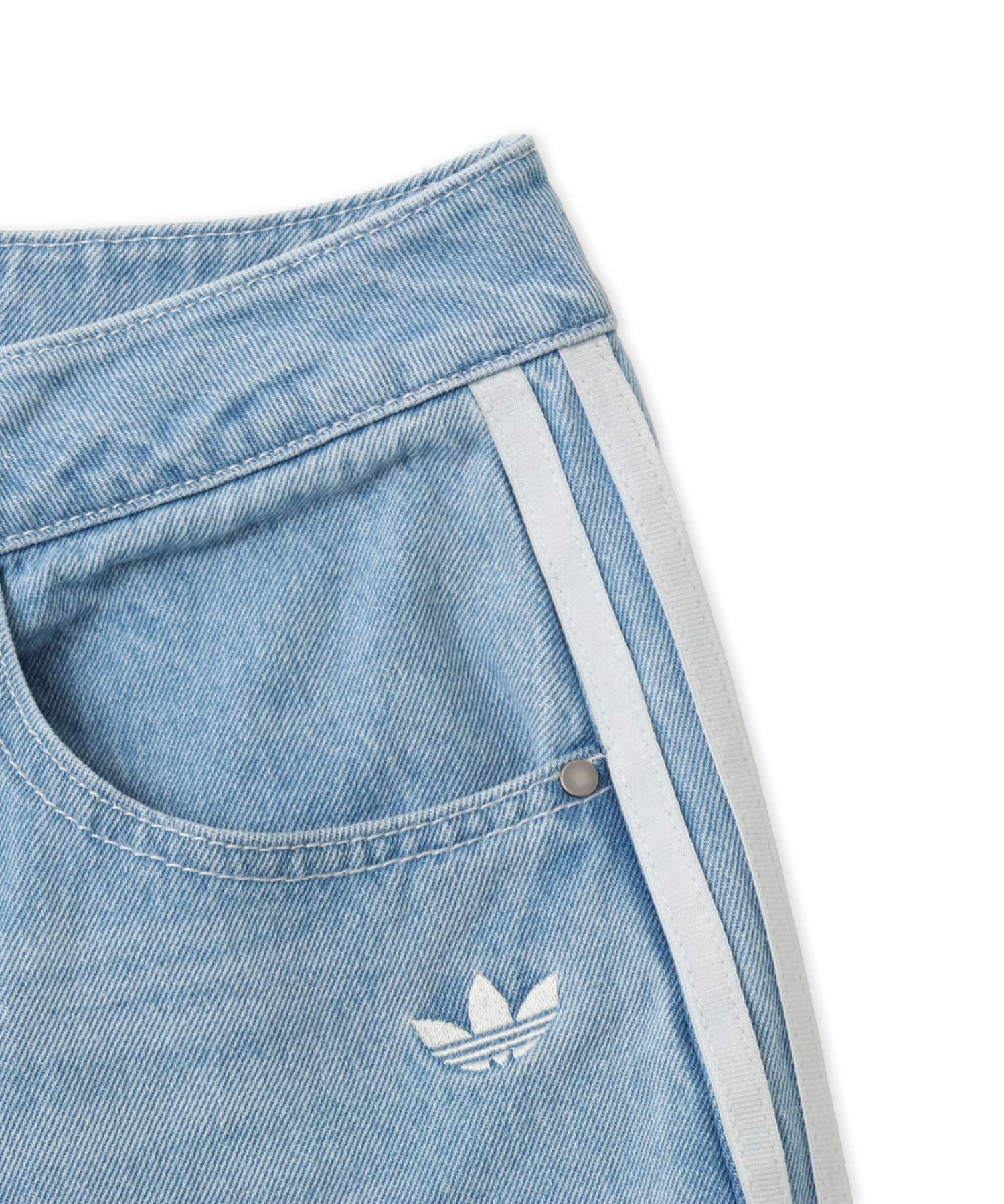 adidas COCA COLA GFX BANANA PANTS インディゴデニムの画像