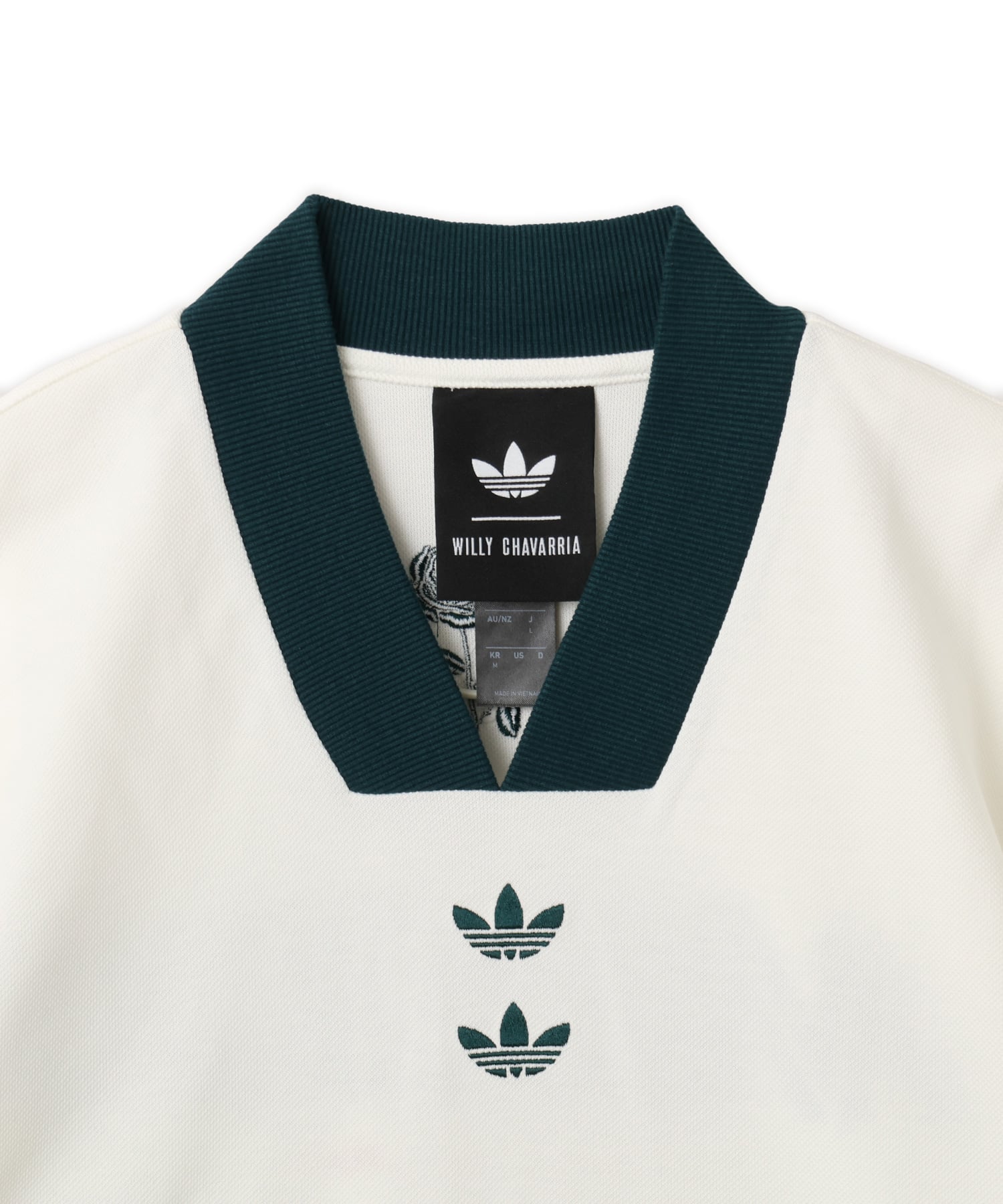 adidas CHAVARRIA SOCCER TEE オフホワイトの画像