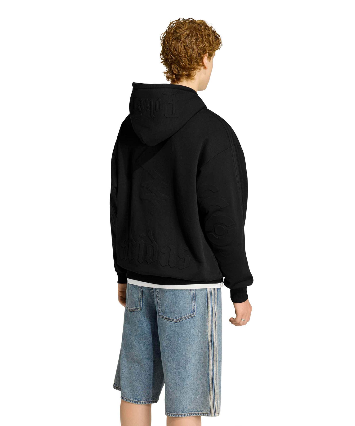 adidas POKEMON TEAMGEIST HOODIE ブラックの画像
