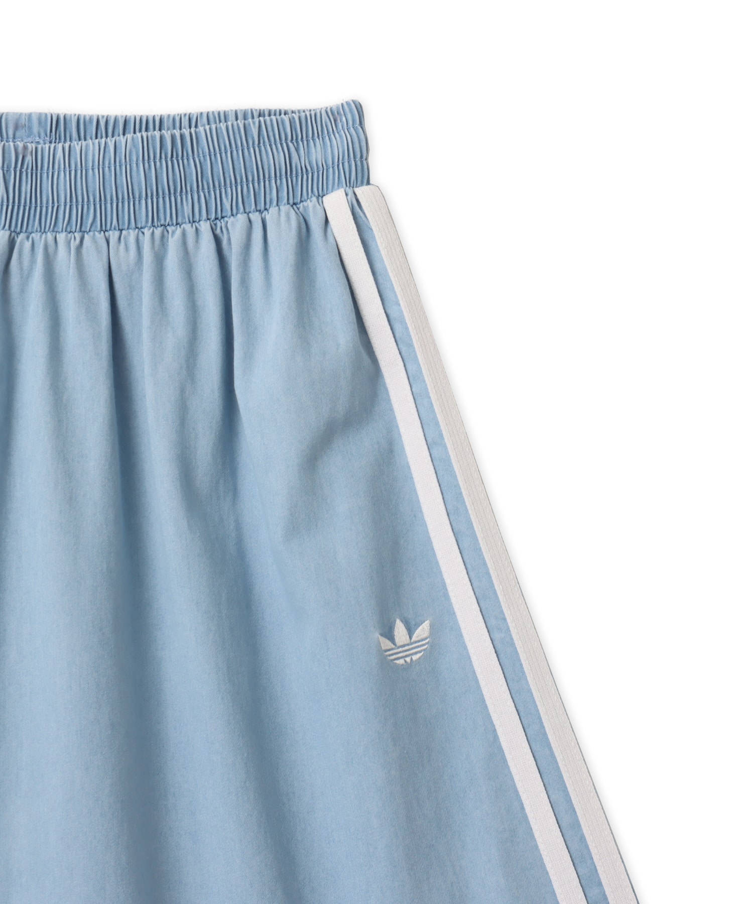 adidas SUMMER GLOW DENIM SKIRT ライトデニムの画像