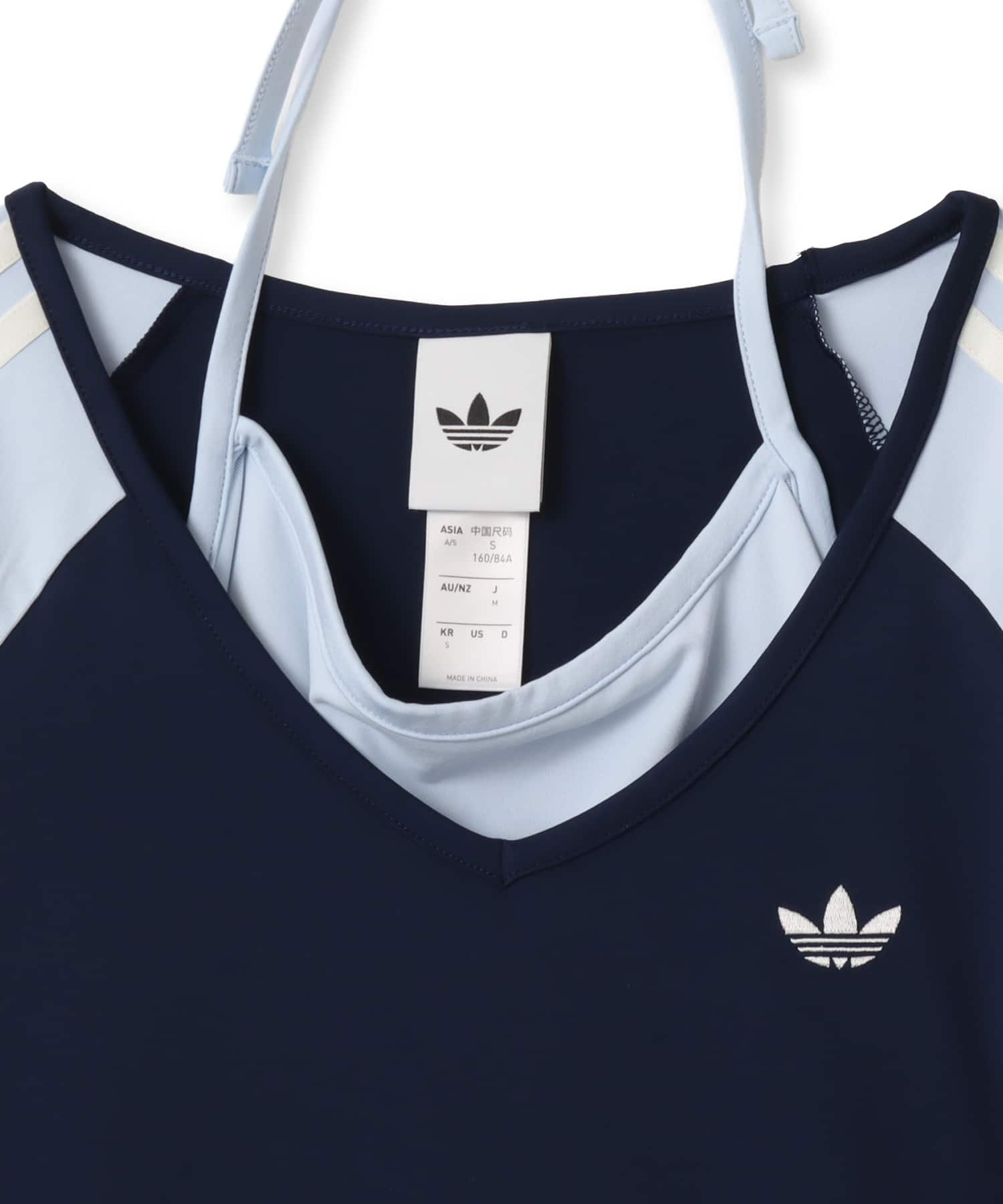 adidas SUMMER GLOW VINTAGE T-SHIRT ナイトインディゴ/クリスタルスカイの画像