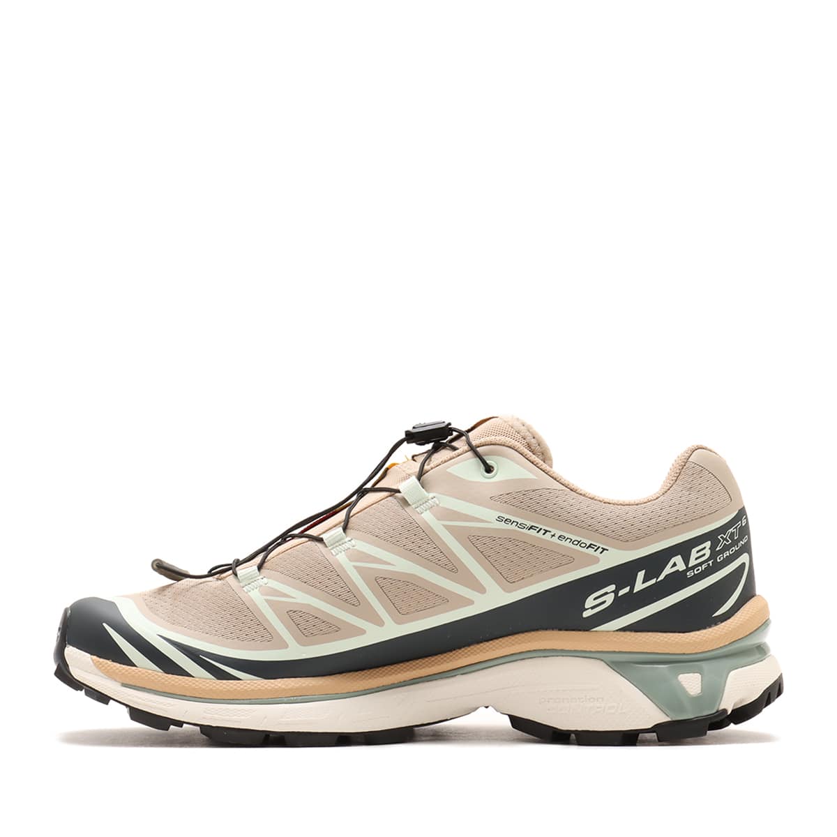 SALOMON XT-6 Oxford Tan/Carbon/Clearly Aquaの画像