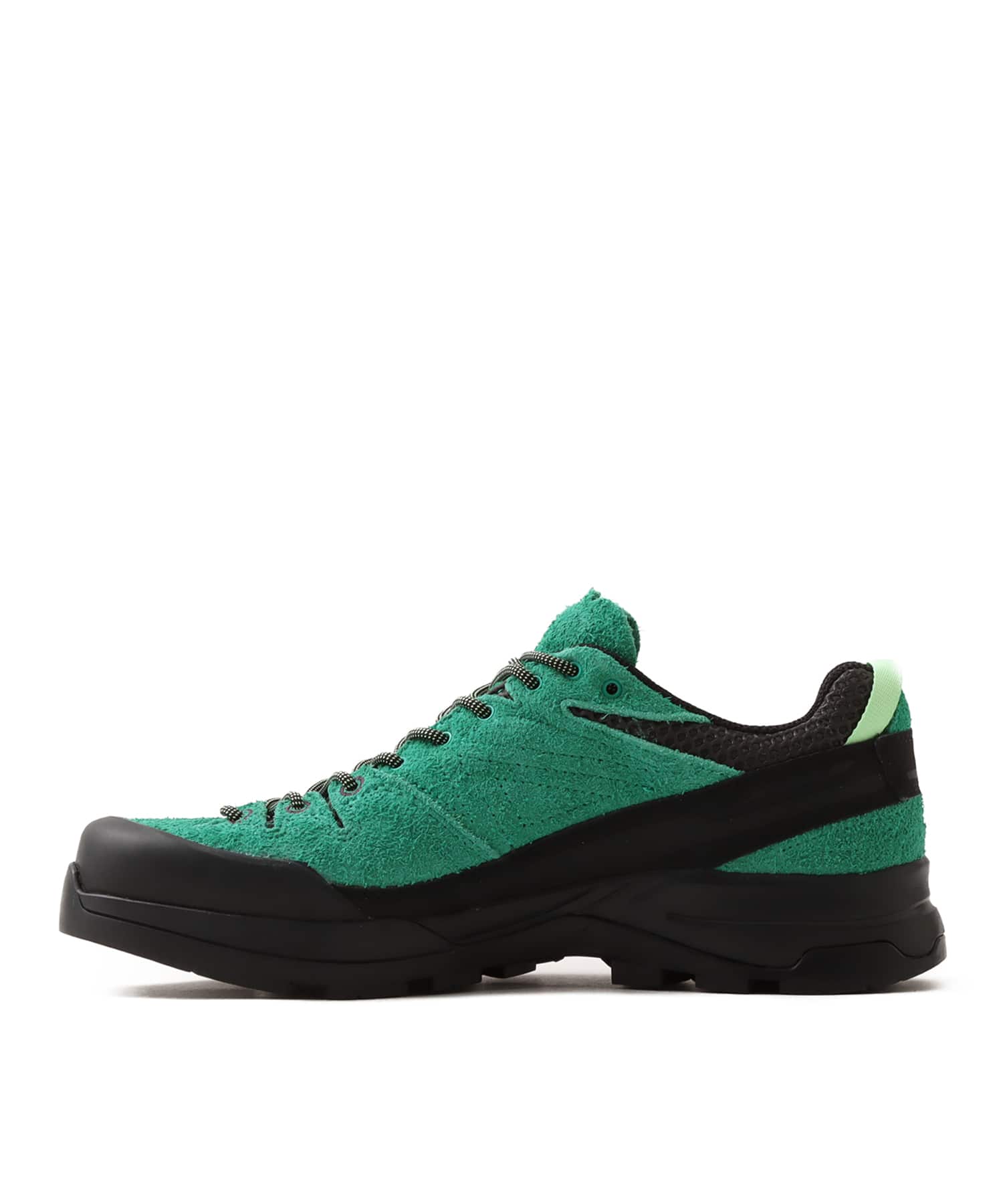 SALOMON X-ALP SUEDE Black/Parakeet/Patina Greenの画像