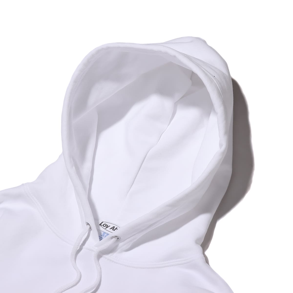 Loy Ahrkt Basic Logo Hood ホワイトの画像