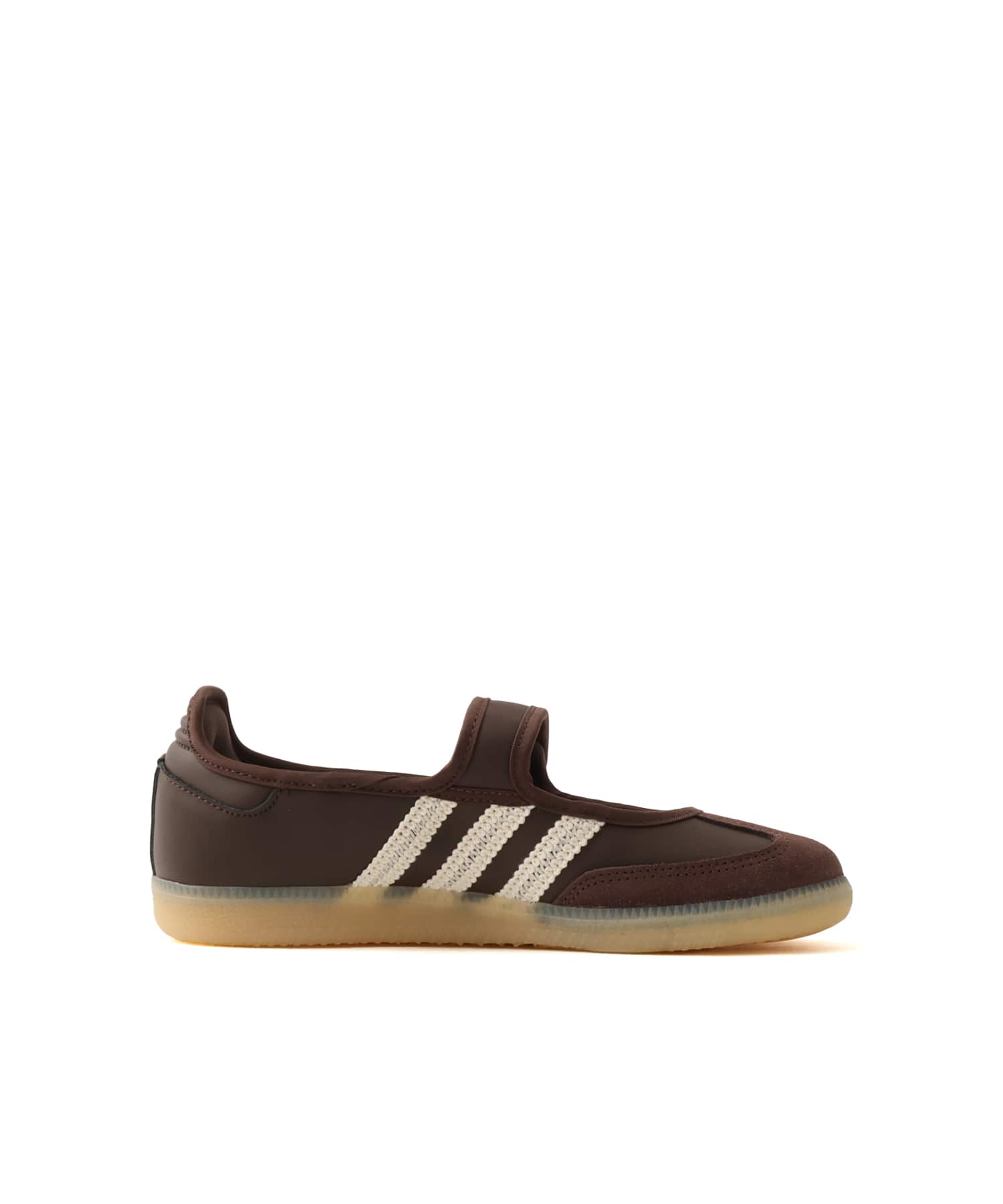 adidas SAMBA JANE W BROWN/CREWHT/GUM3の画像