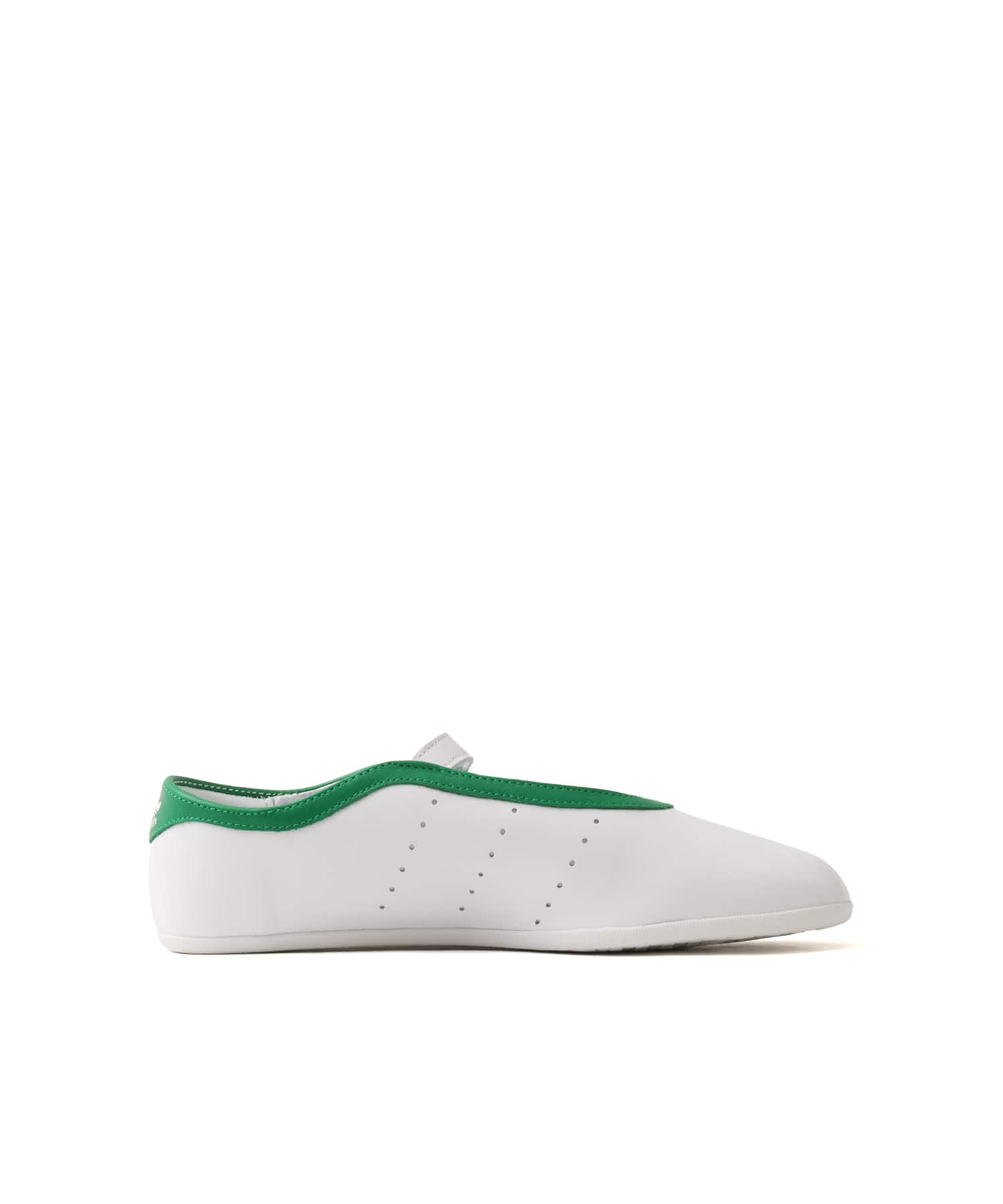 adidas STAN SMITH LO BALLET W FTWWHT/FTWWHT/GREENの画像