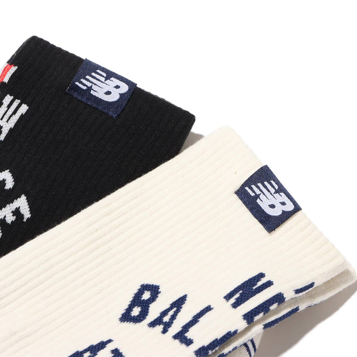 New Balance ミッドカフ 2P ソックス アソートカラー2 24SS-Iの画像