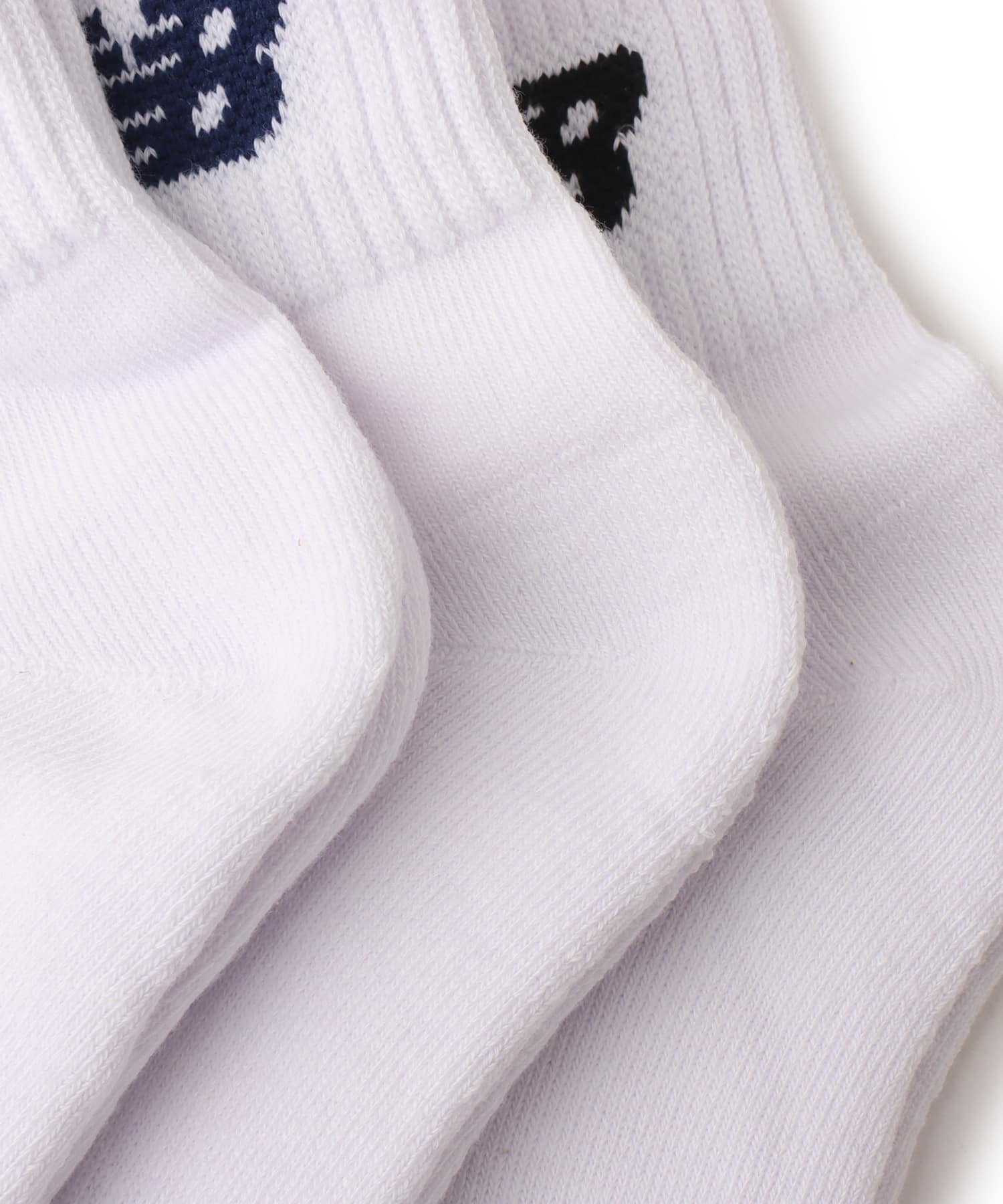 New Balance MID LENGTH 3 PACK SOCKS ホワイトの画像