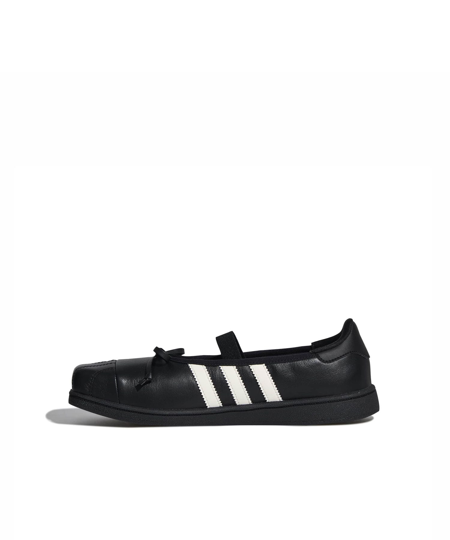 adidas JENNIE SUPERSTAR SQ BALLET CBLACK/CBLACK/OWHITEの画像