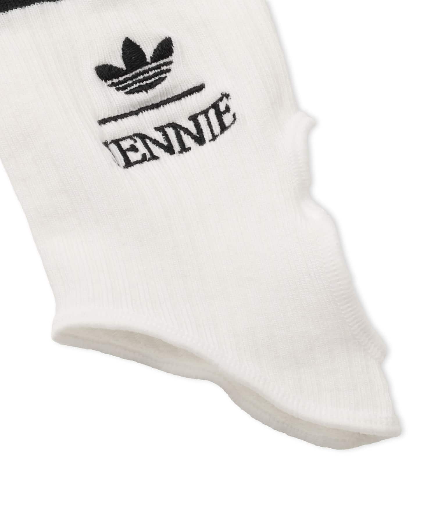 adidas JENNIE CUT-OUT SOCK 1PP ホワイトの画像