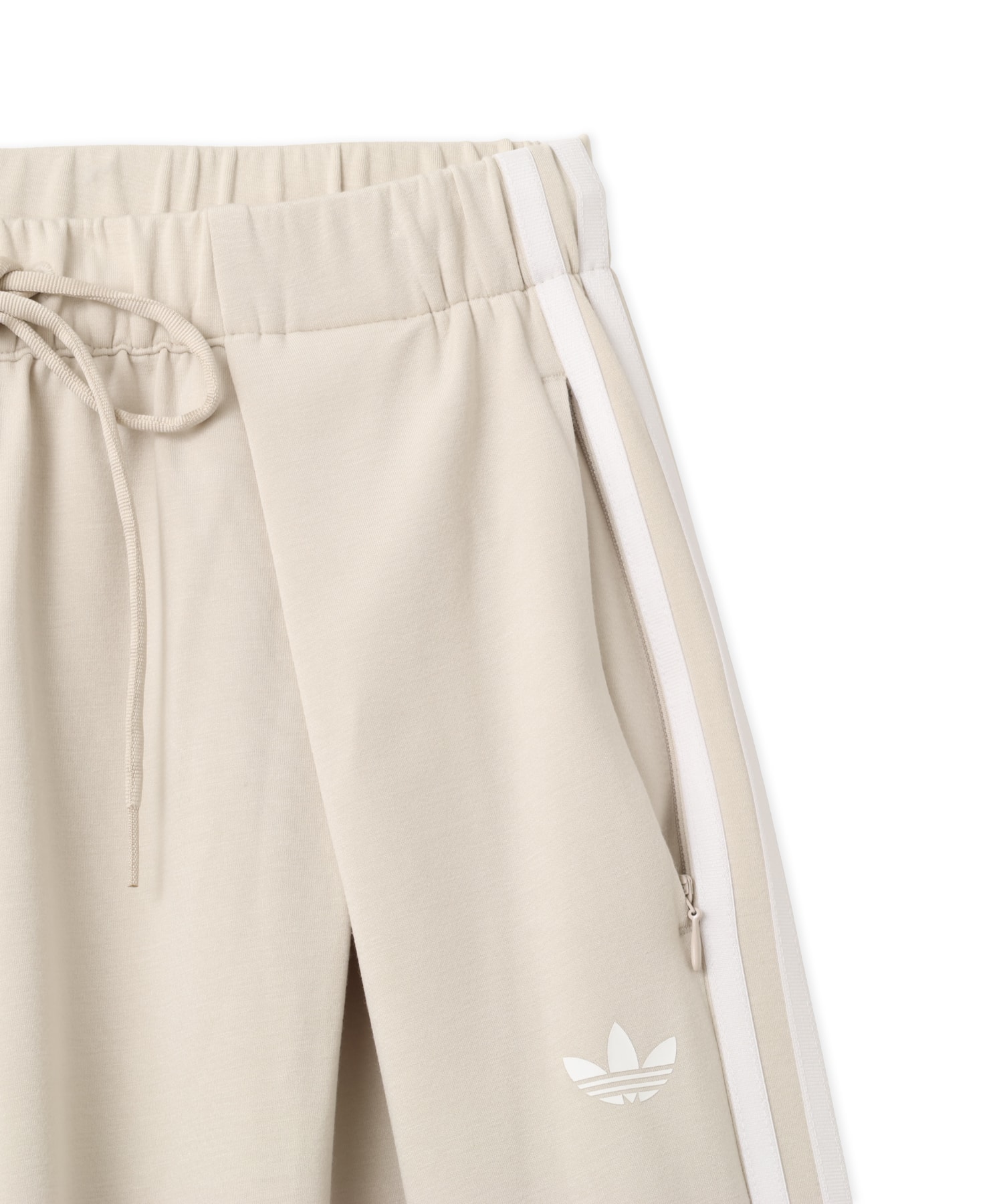 adidas JENNIE PLEATED TRACK TRACKSUIT BOTTOMS クリアブラウンの画像