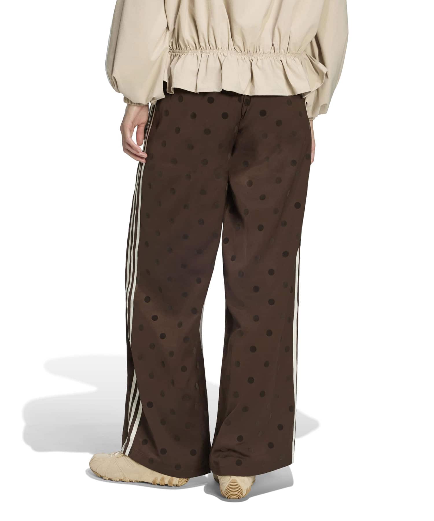 adidas SATIN POLKA DOTS WIDE LEG PANT オーバーンの画像