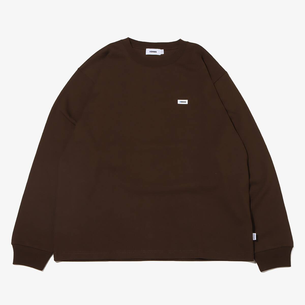 atmos PATCH LOGO LS T-Shirts BROWNの画像