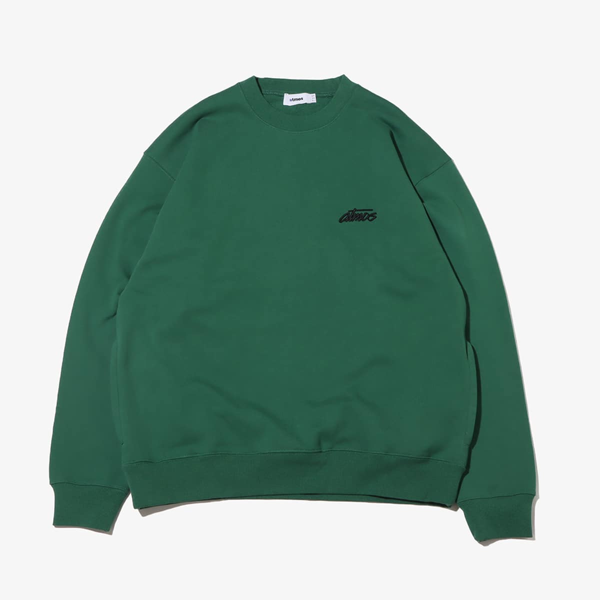 atmos Signature logo Crew Neck GREENの画像