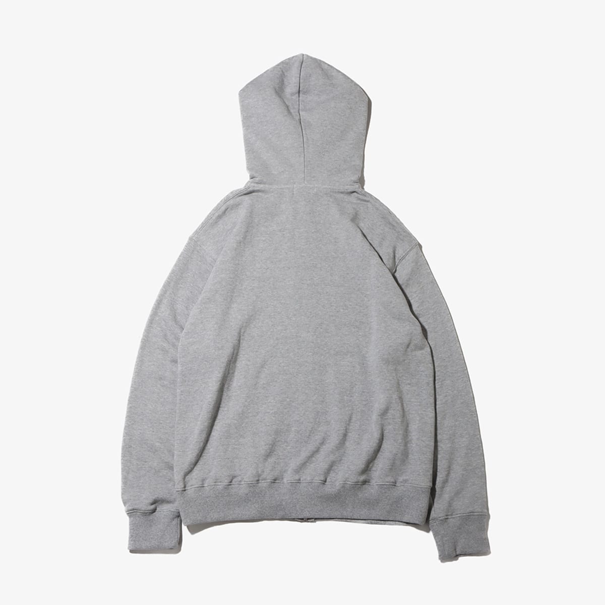 atmos small Logo Zip Up Hooded Sweatshirt GRAY