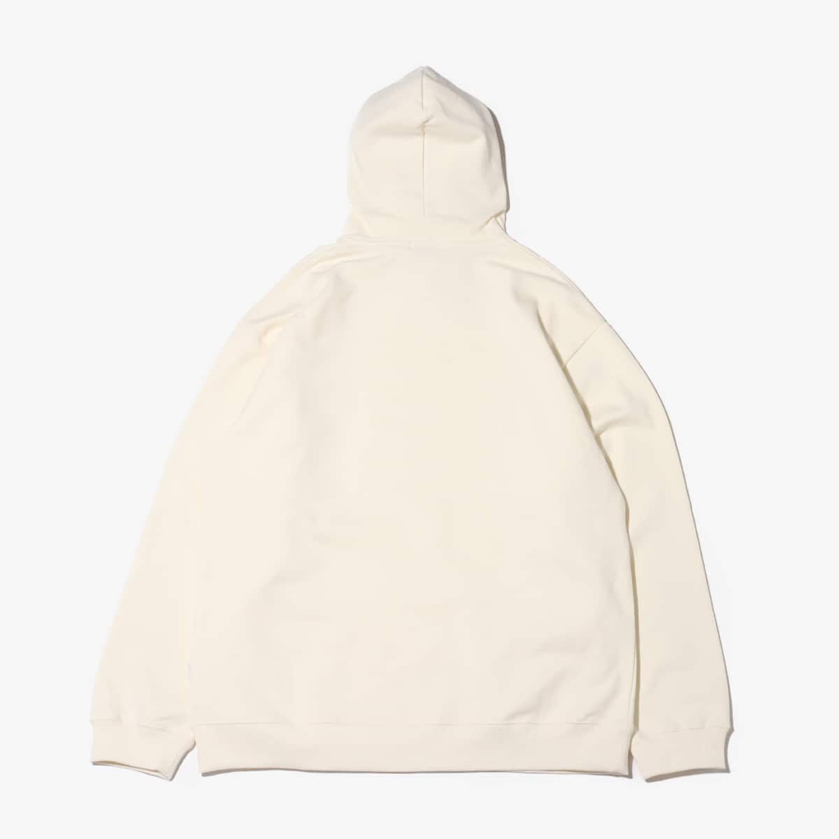 atmos FRONT LOGO Hooded Sweatshirt WHITEの画像