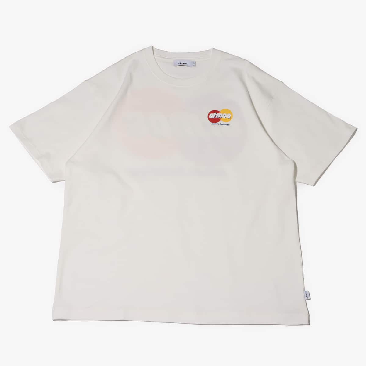 atmos Circle Logo T-shirt WHITEの画像