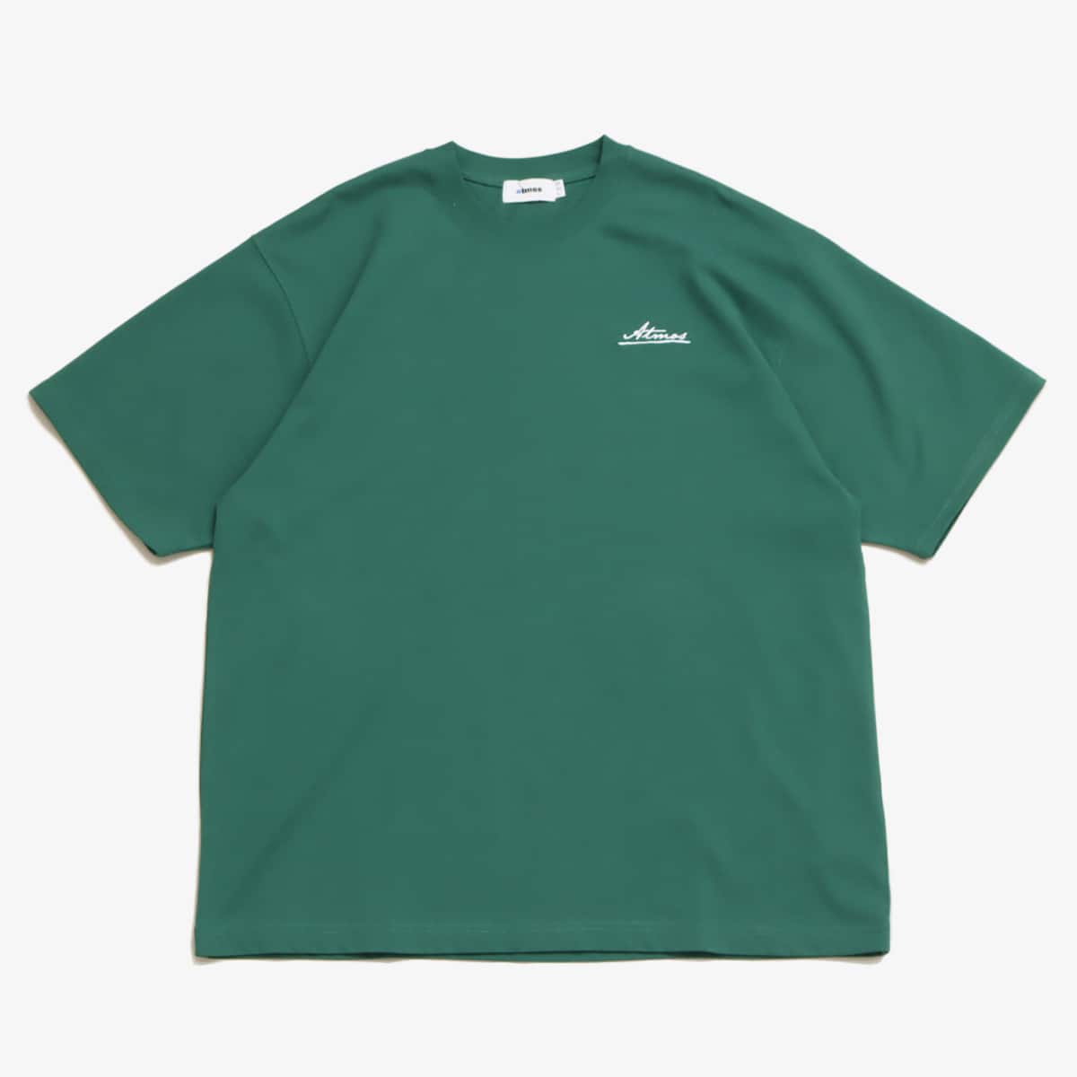 atmos Message Logo T-shirts GREENの画像