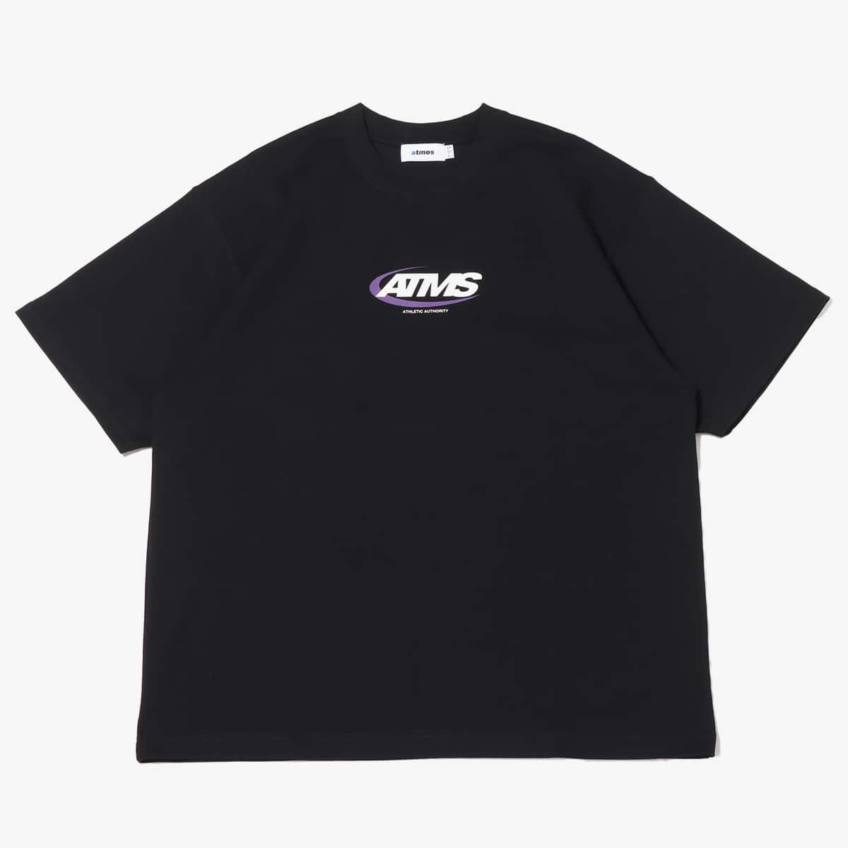 atmos Logo T-shirt "ATMS" BLACKの画像