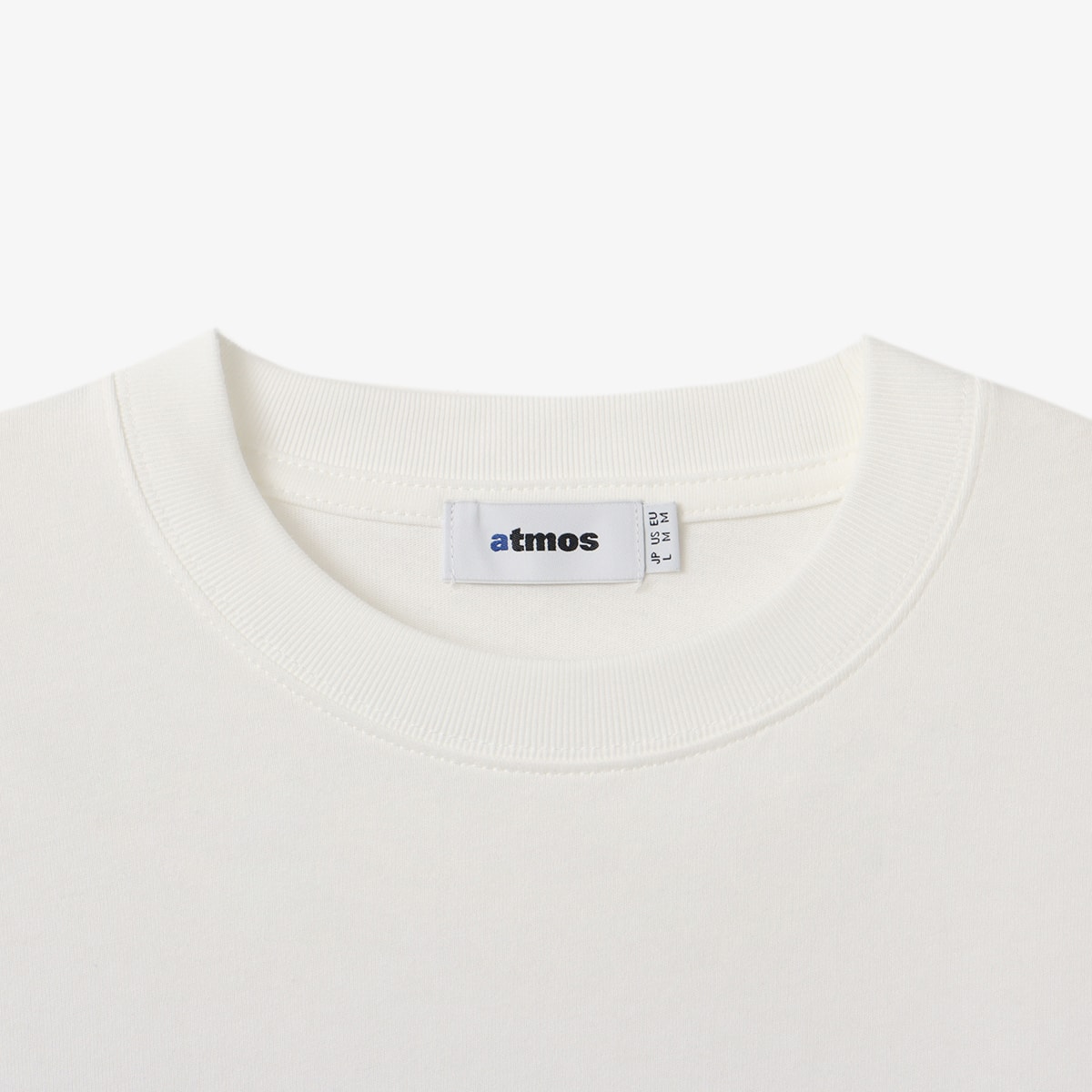 atmos New Old English LS T-Shirt WHITE の画像