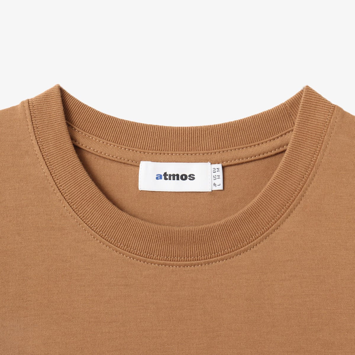 atmos PATCH LOGO SS T-Shirt BROWN の画像