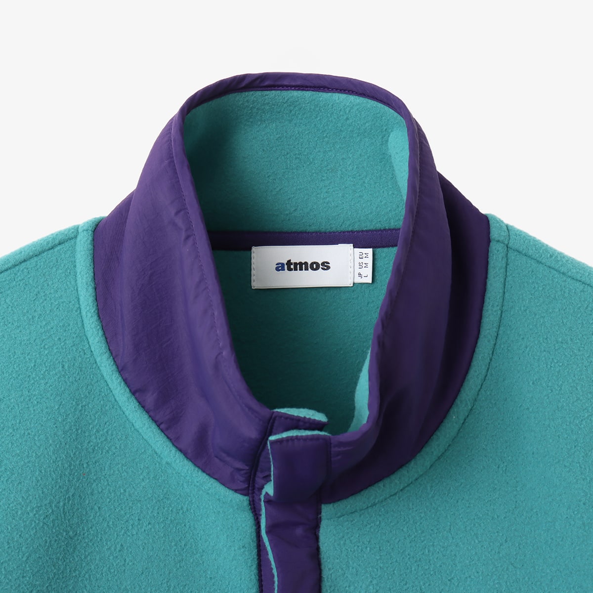 atmos Recycled Heavy Weight Fleece Tops BLUEの画像