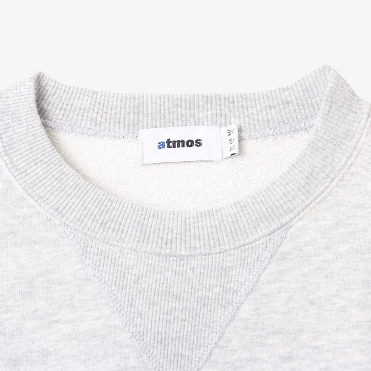 atmos Flocky Print Sweatshirt GRAY の画像
