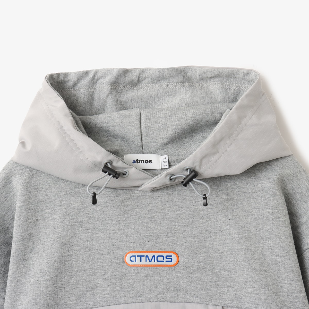 atmos TECHNICAL Hooded Sweatshirt GRAYの画像