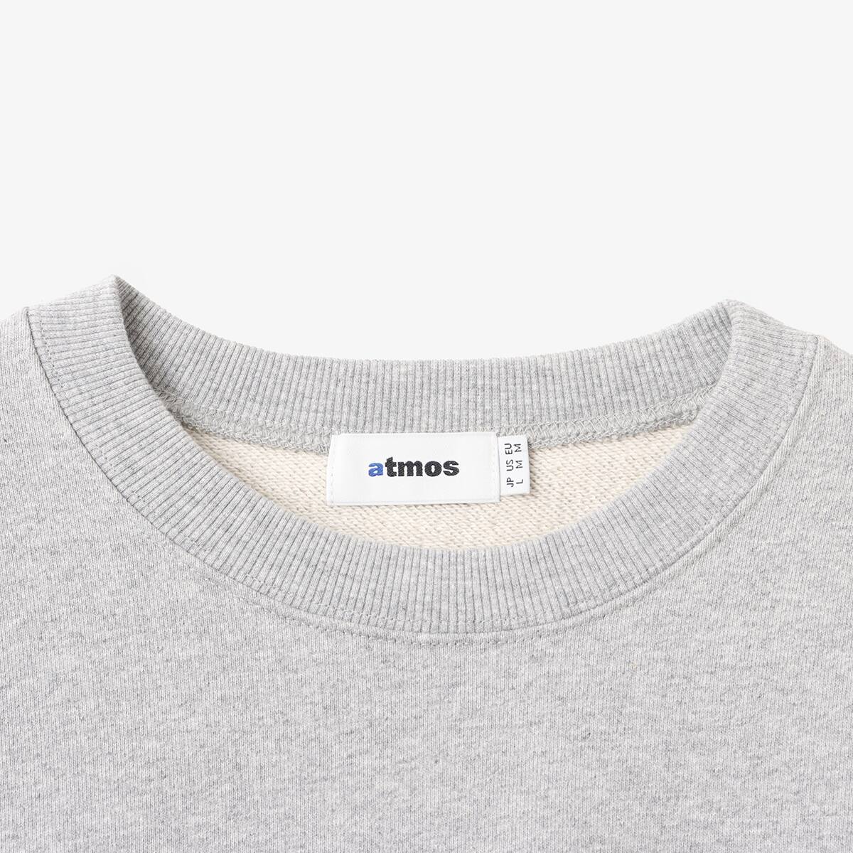 atmos Softener Crew Neck Sweatshirt GRAYの画像
