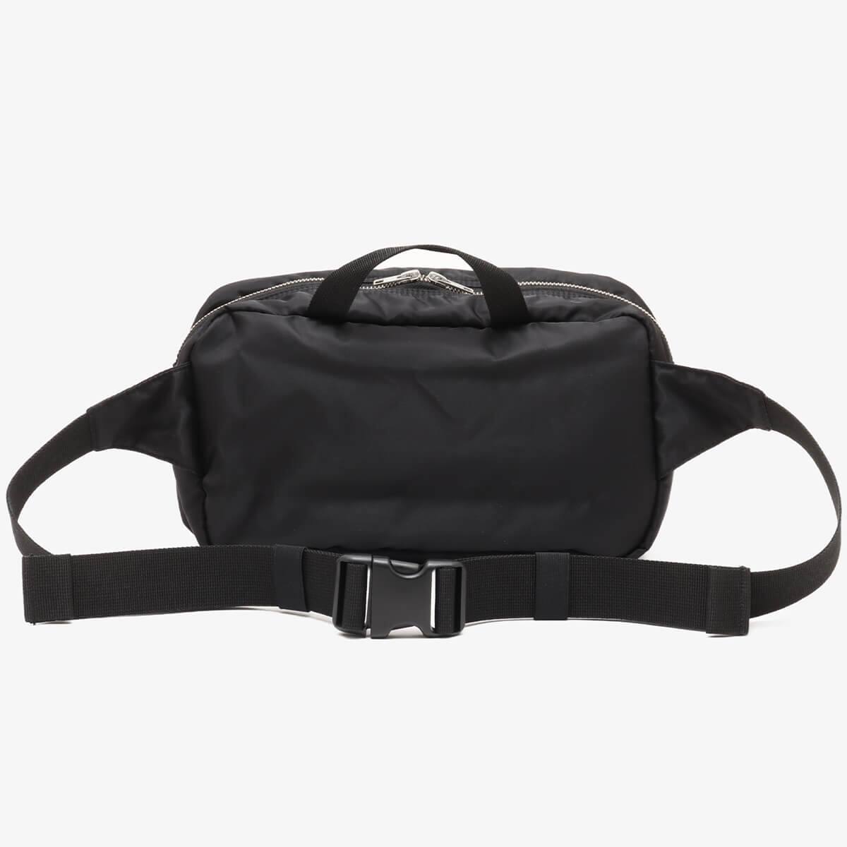 atmos Nylon Twill Waist Bag BLACKの画像