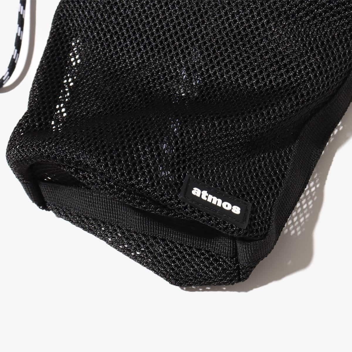 atmos Drawstring Bag BLACK の画像